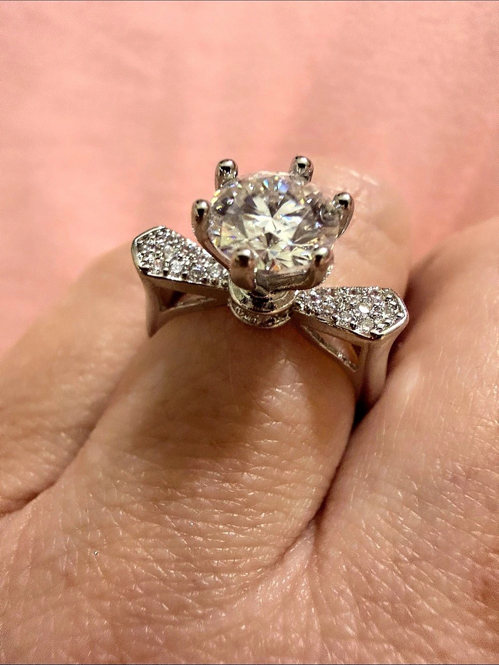Moissanite Ring Size 7